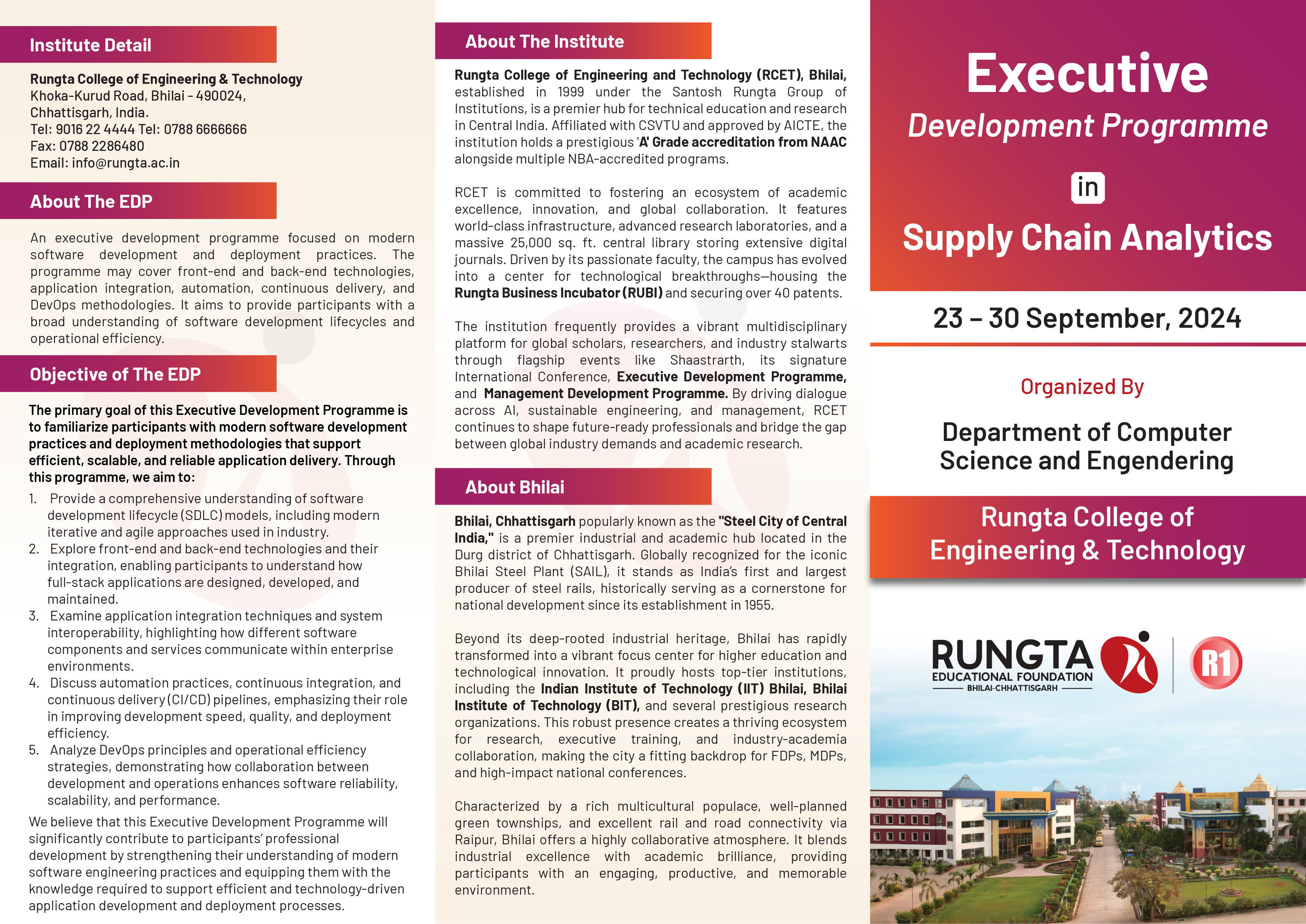 Executive Development Program in Supply Chain Analytics